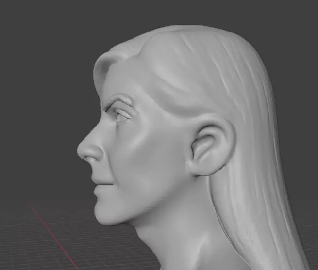 Sandra Bullock 3D print model_20