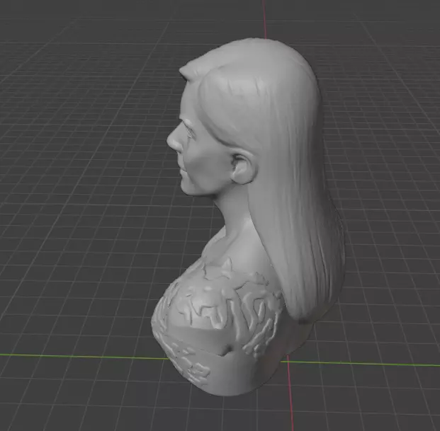 Sandra Bullock 3D print model_18