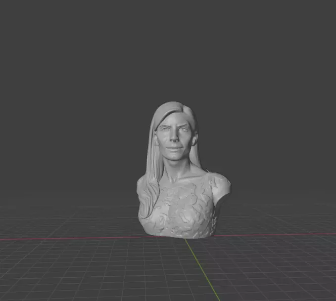 Sandra Bullock 3D print model_0