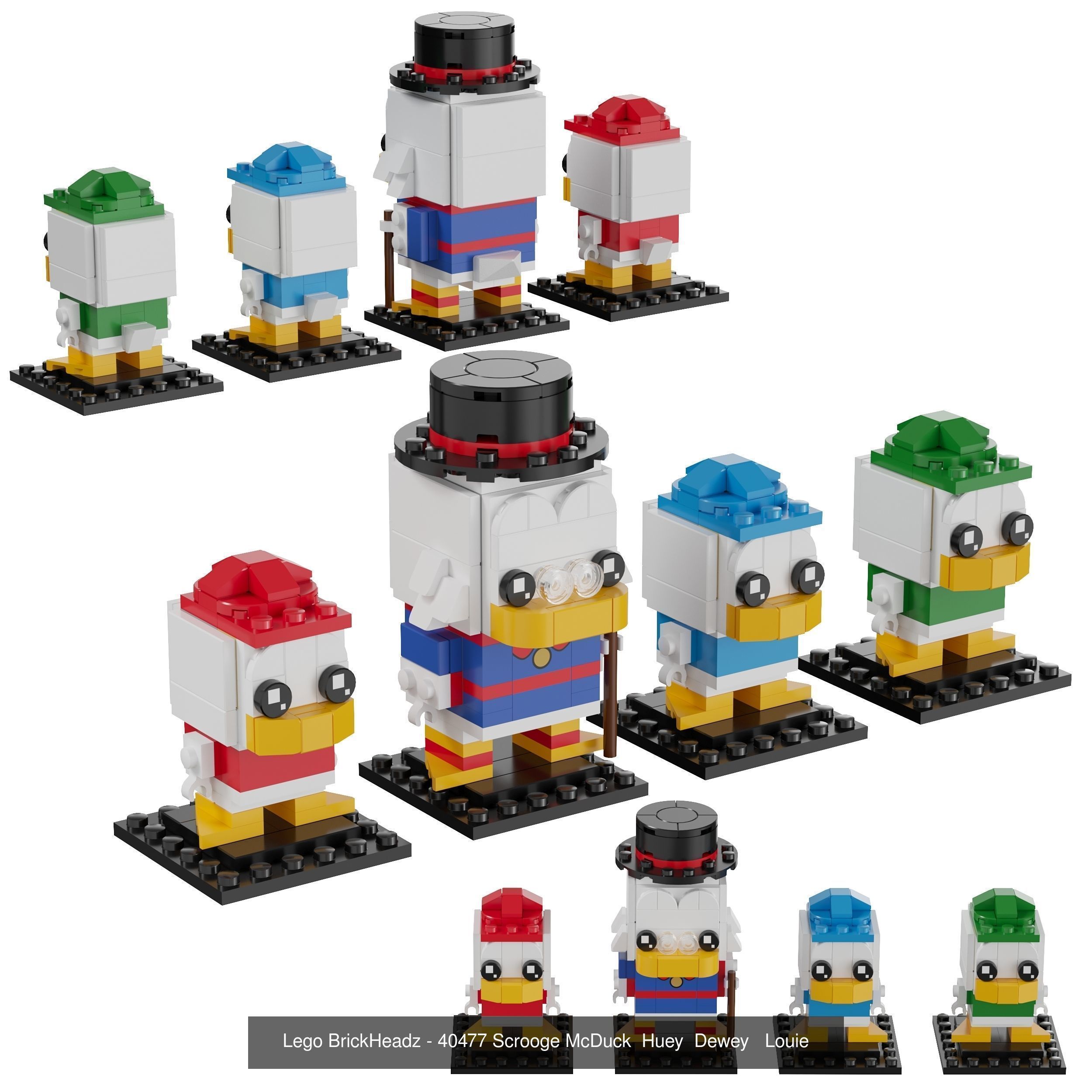 Lego BrickHeadz - Disney Character Collection _11