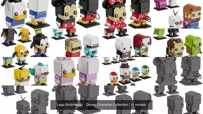 Lego BrickHeadz - Disney Character Collection 