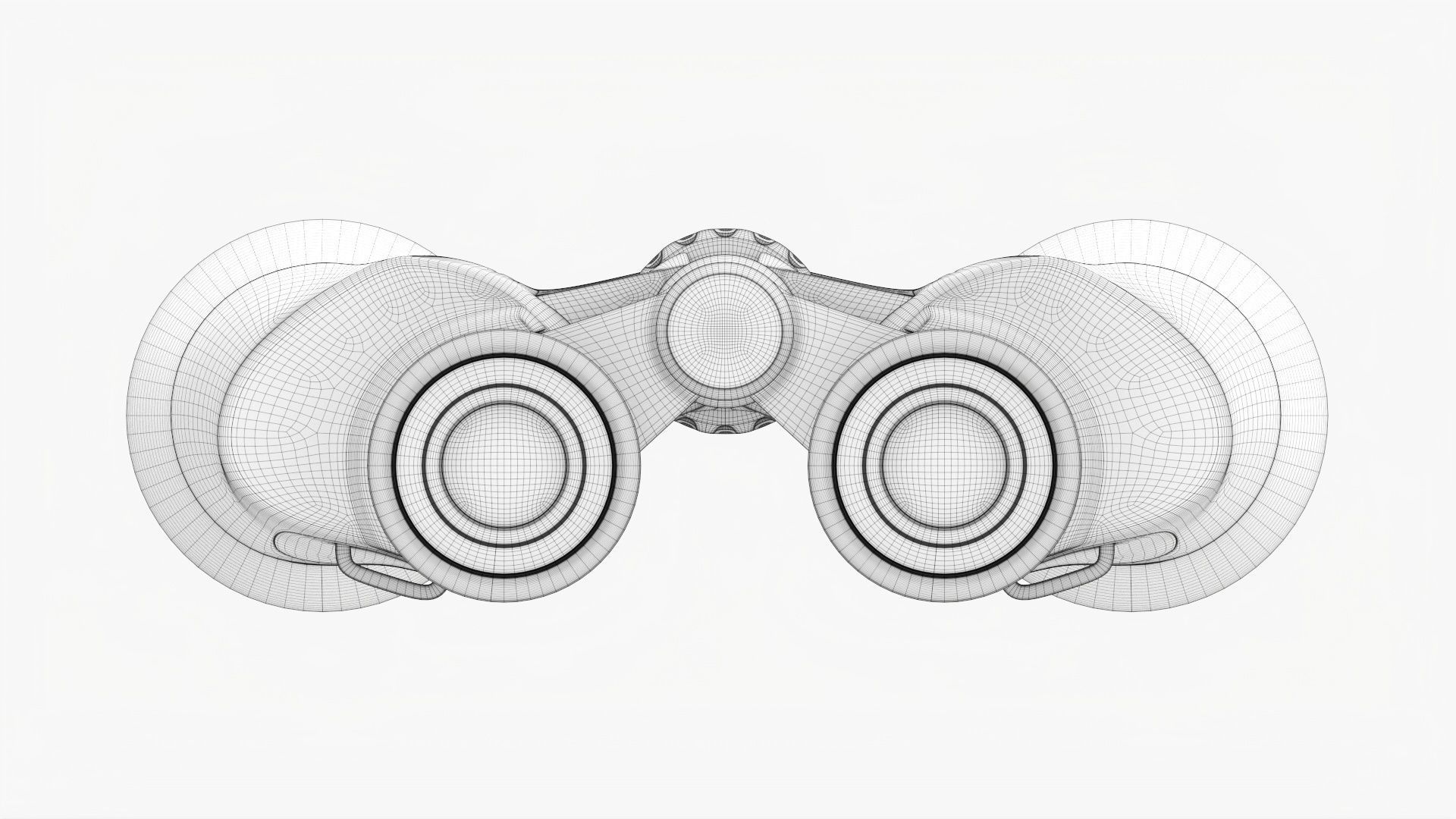 Binoculars 02 3D model_9