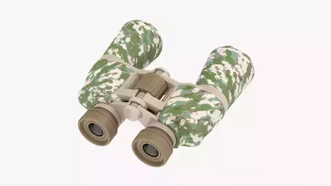 Binoculars 02 3D model