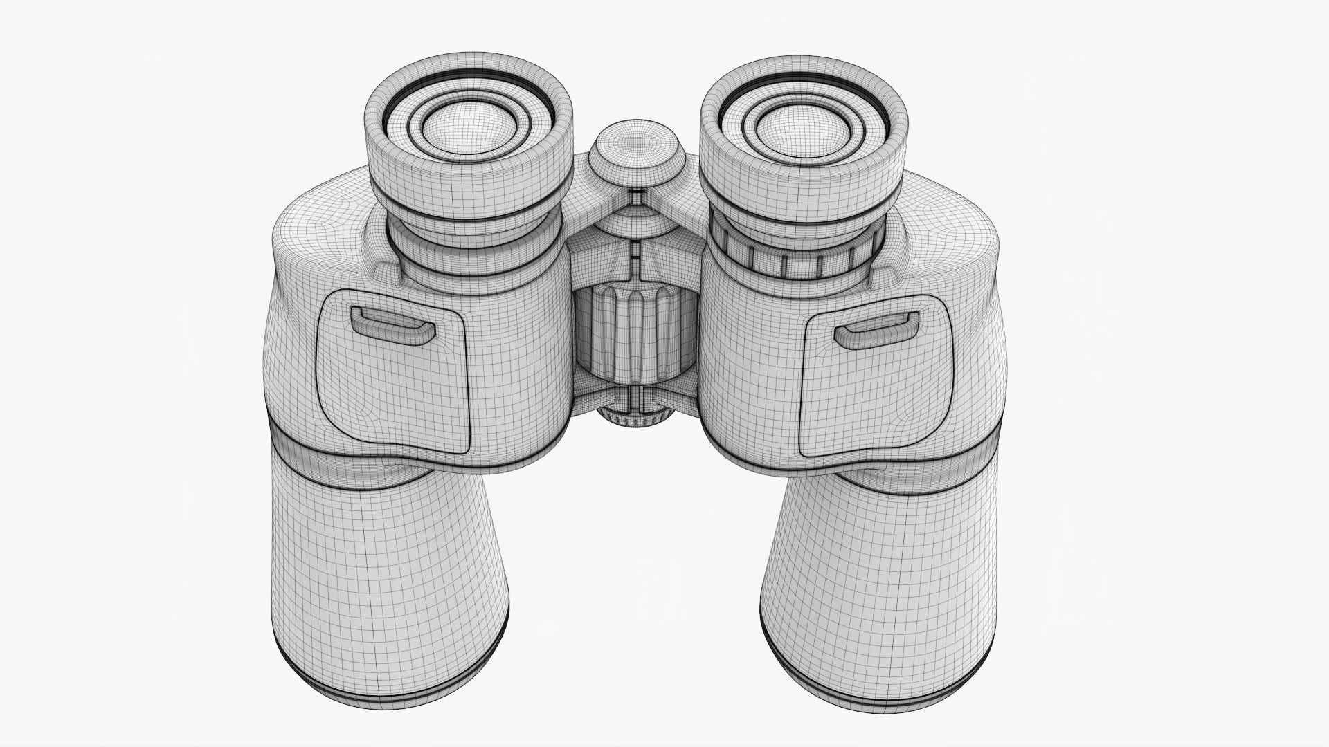 Binoculars 02 3D model_8