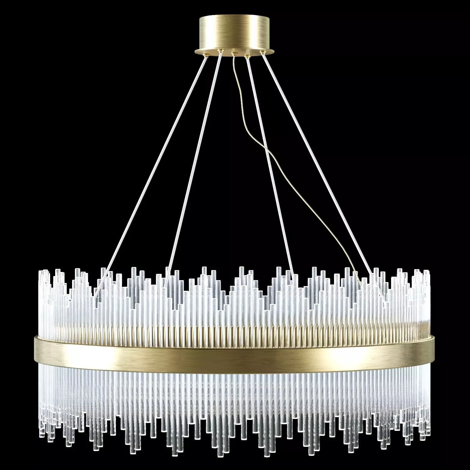 Chandelier Bacchetta Di Vetro by GLCrystal 3D model