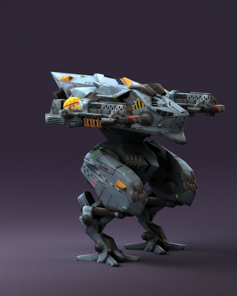 Warmachine from the future 0961 3D model_3