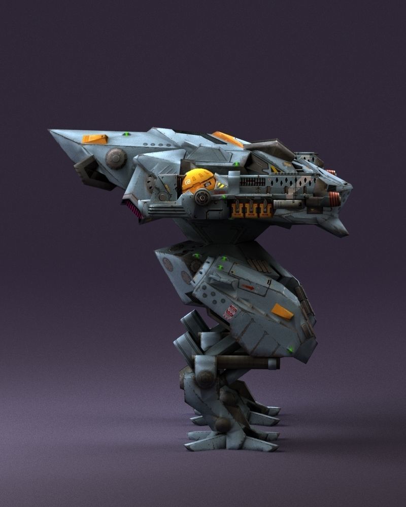 Warmachine from the future 0961 3D model_4
