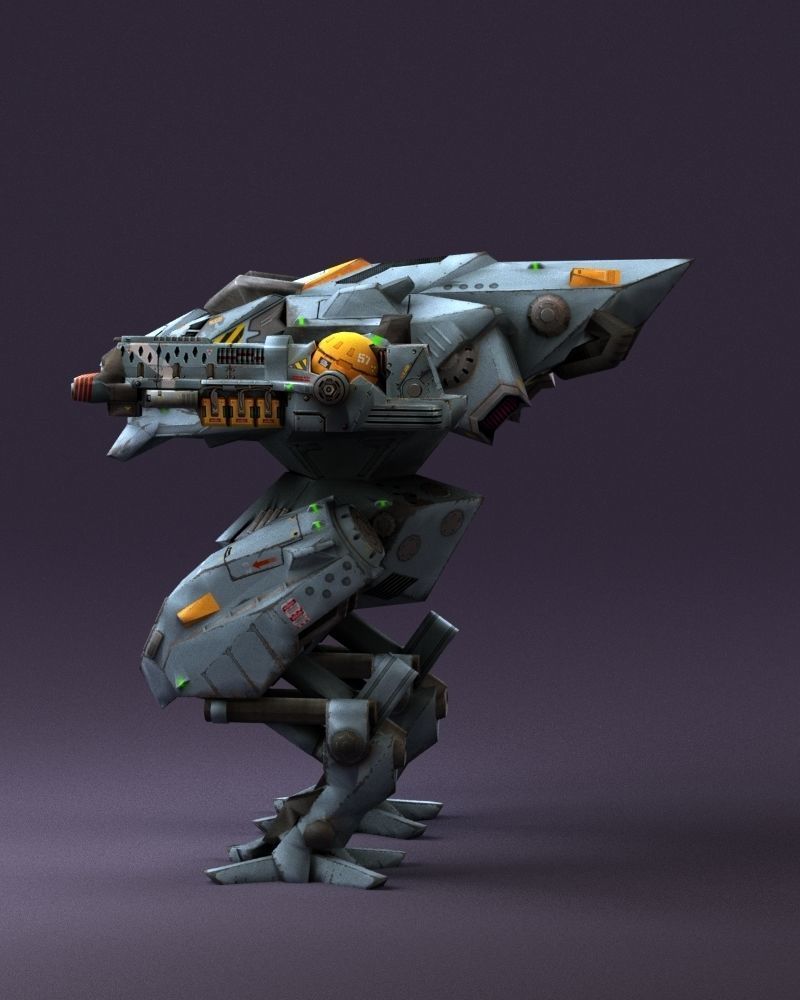 Warmachine from the future 0961 3D model_8