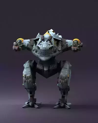 Warmachine from the future 0961 3D model