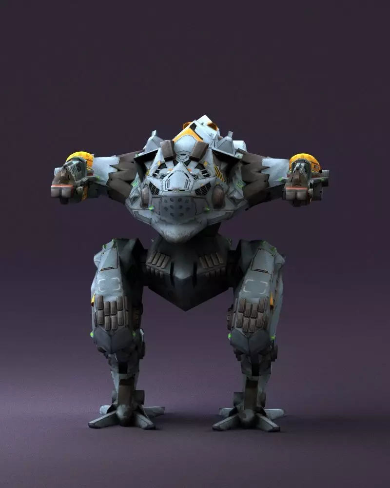 Warmachine from the future 0961 3D model_0