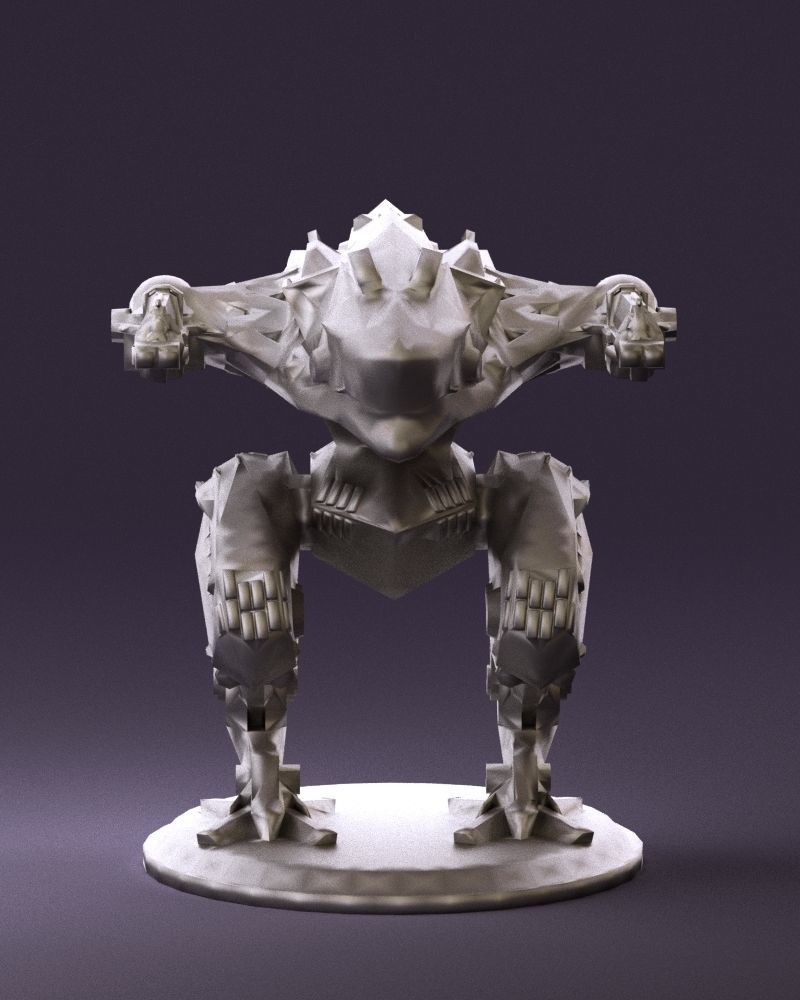 Warmachine from the future 0961 3D model_13