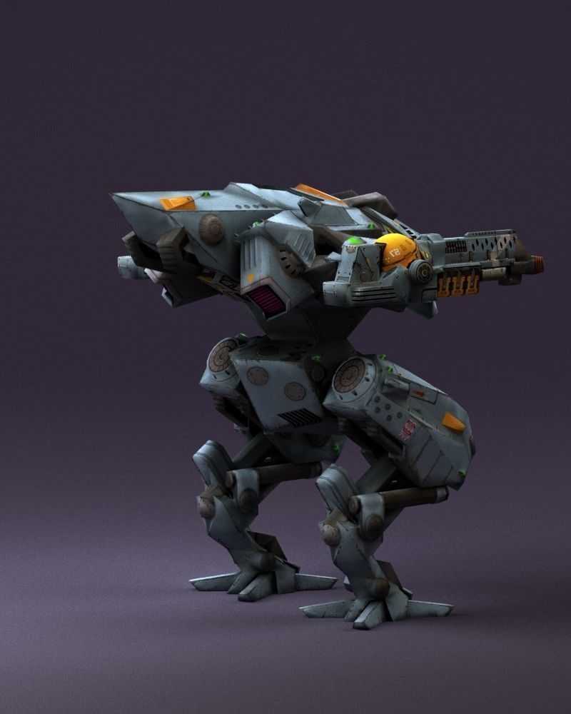 Warmachine from the future 0961 3D model_5