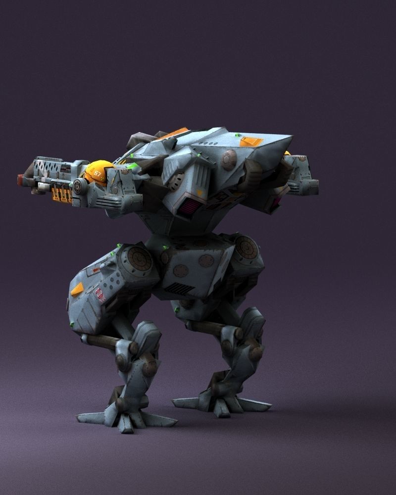 Warmachine from the future 0961 3D model_7
