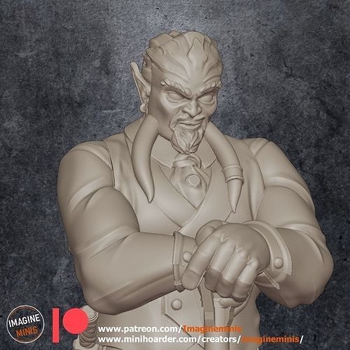 Bahsuur - The Merchant 3D print model