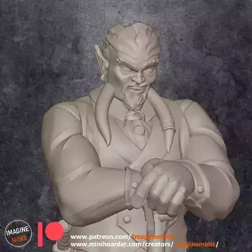 Bahsuur - The Merchant 3D print model