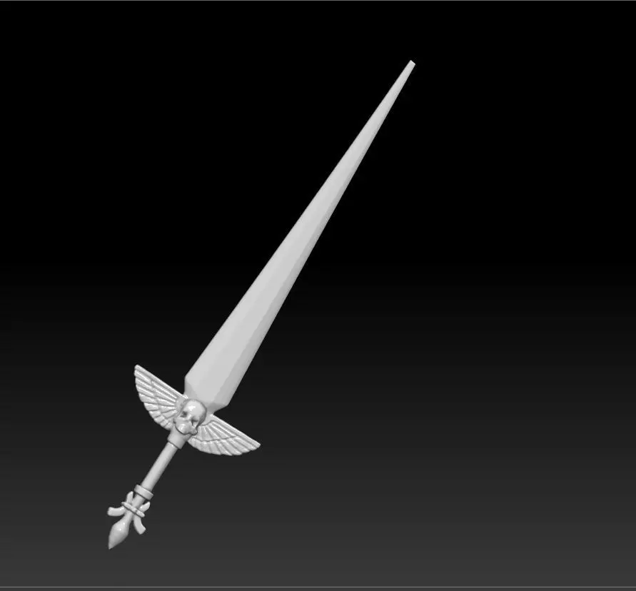 SAINT CELESTINE S SWORD Free 3D print model