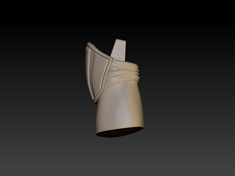 Zabrak Sith Girl 3D print model_27