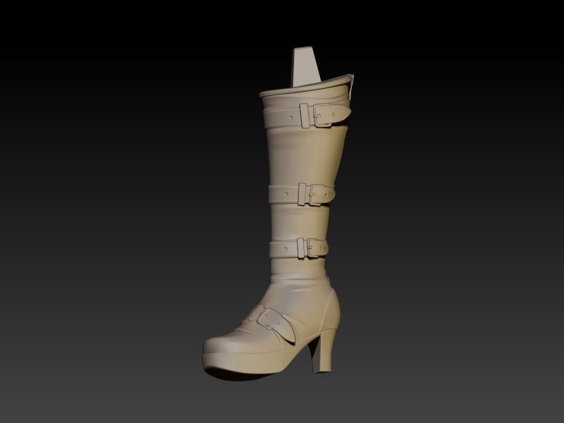 Zabrak Sith Girl 3D print model_15