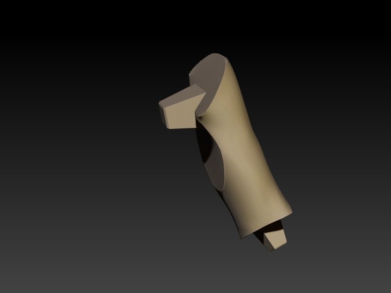 Zabrak Sith Girl 3D print model_43