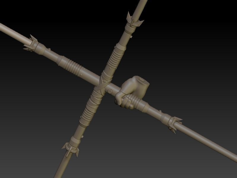 Zabrak Sith Girl 3D print model_60