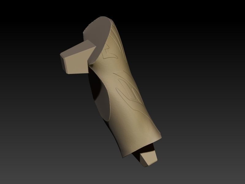 Zabrak Sith Girl 3D print model_29