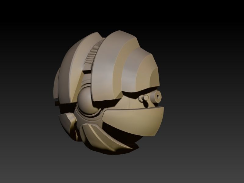 Zabrak Sith Girl 3D print model_23