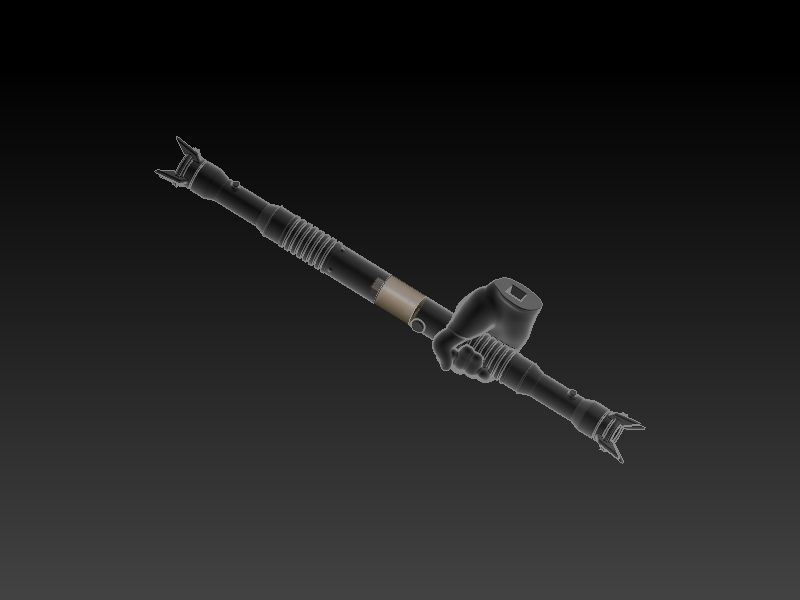 Zabrak Sith Girl 3D print model_57