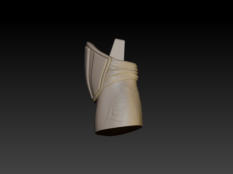 Zabrak Sith Girl 3D print model_21