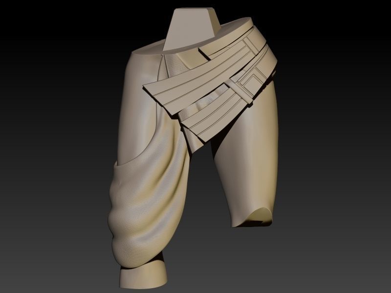 Zabrak Sith Girl 3D print model_50