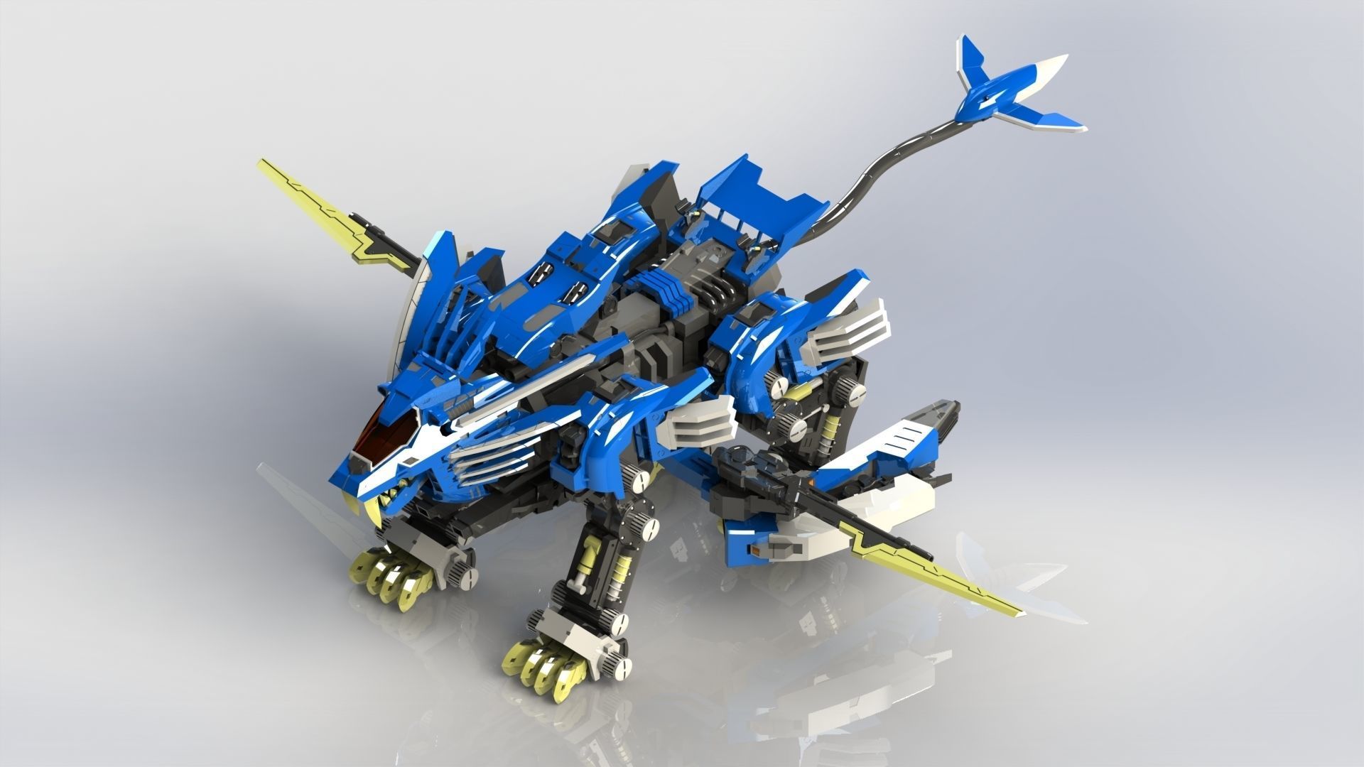 Blade Liger AB 3D model_1