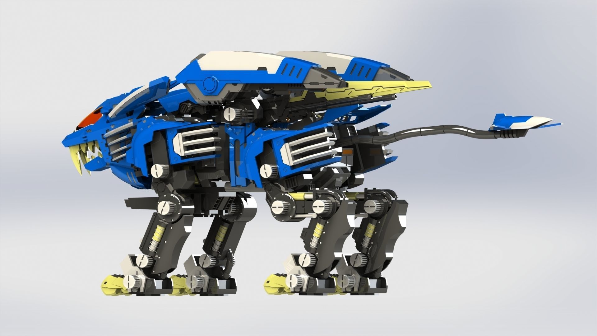 Blade Liger AB 3D model_3