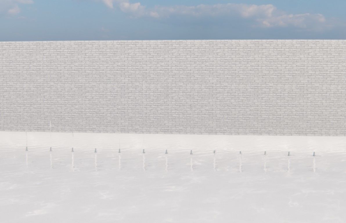 Lumion fountain - animated Low-poly 3D model_3