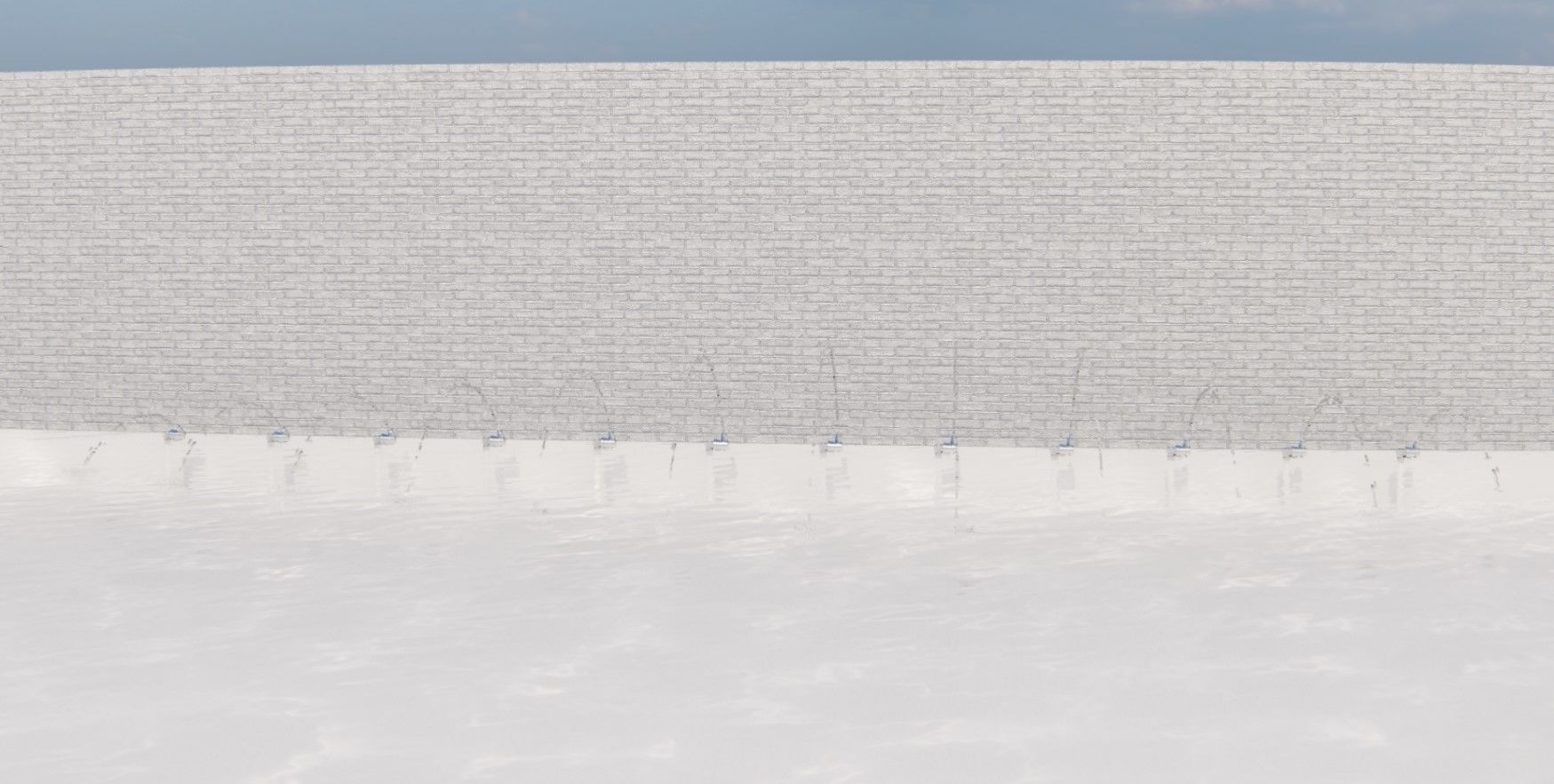 Lumion fountain - animated Low-poly 3D model_3