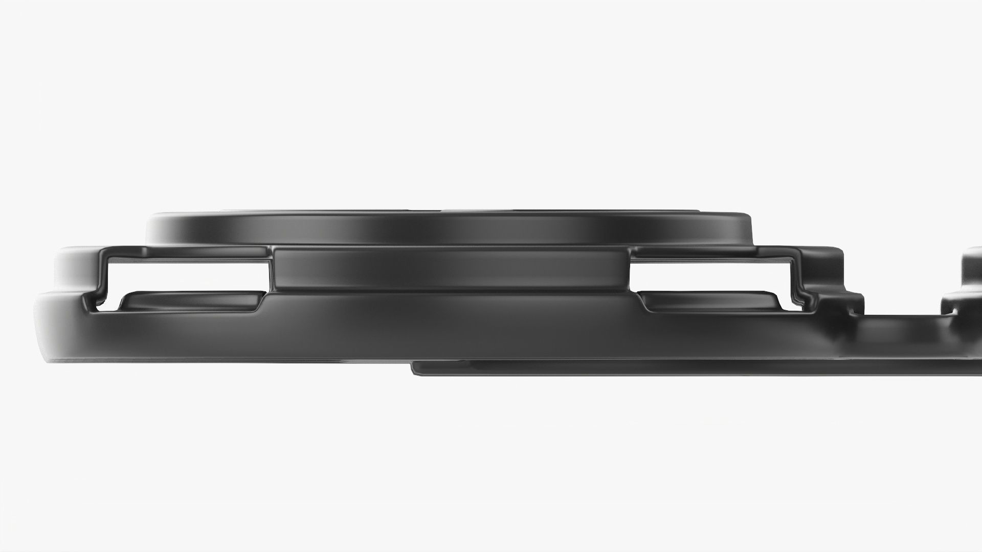 Clip PAK Carrier Handle Standard Can 6Pak 3D model_4