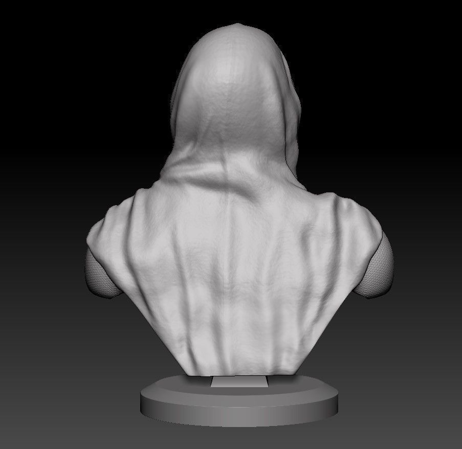 Moon Knight Bust  3D print model_12