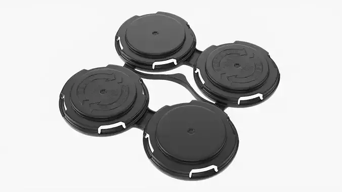 Clip PAK Carrier Handle Standard Can QuadPak