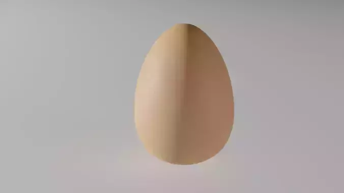 Chicken Egg 3D model