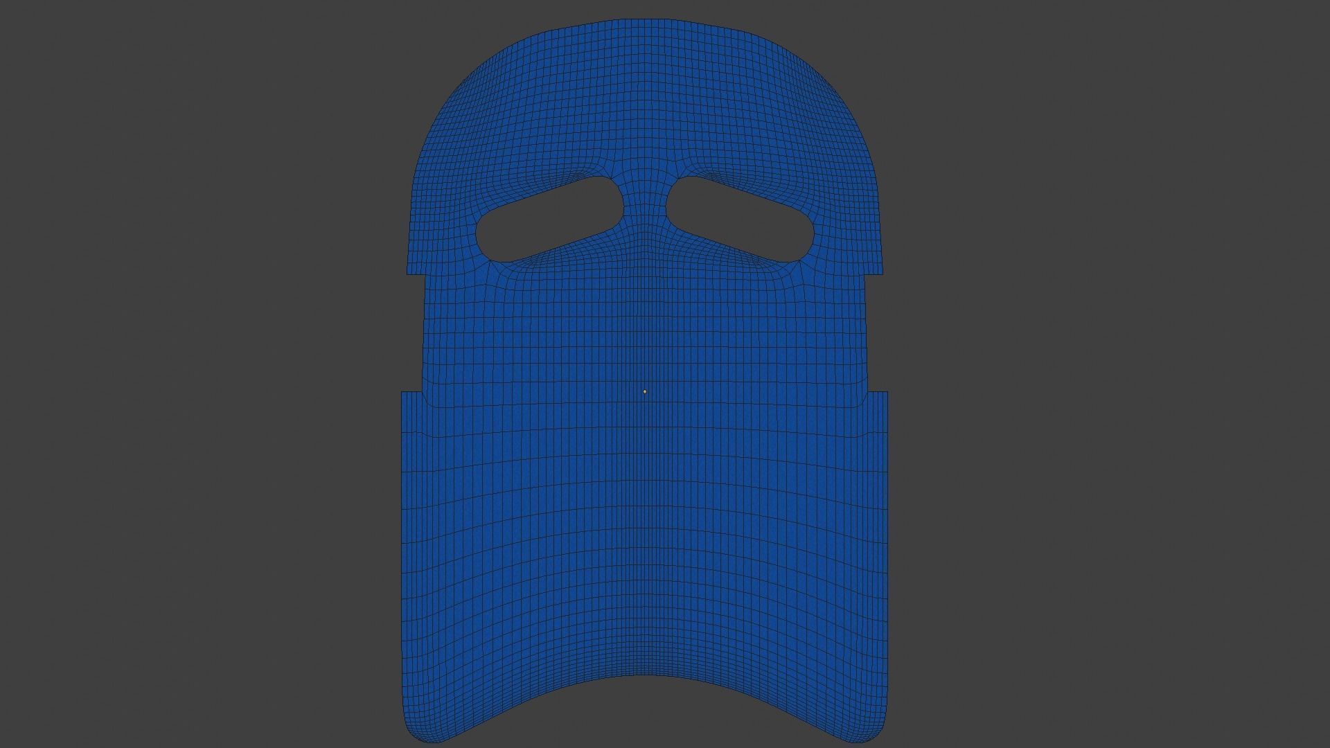 Swimming Kick Board Low-poly 3D model_6