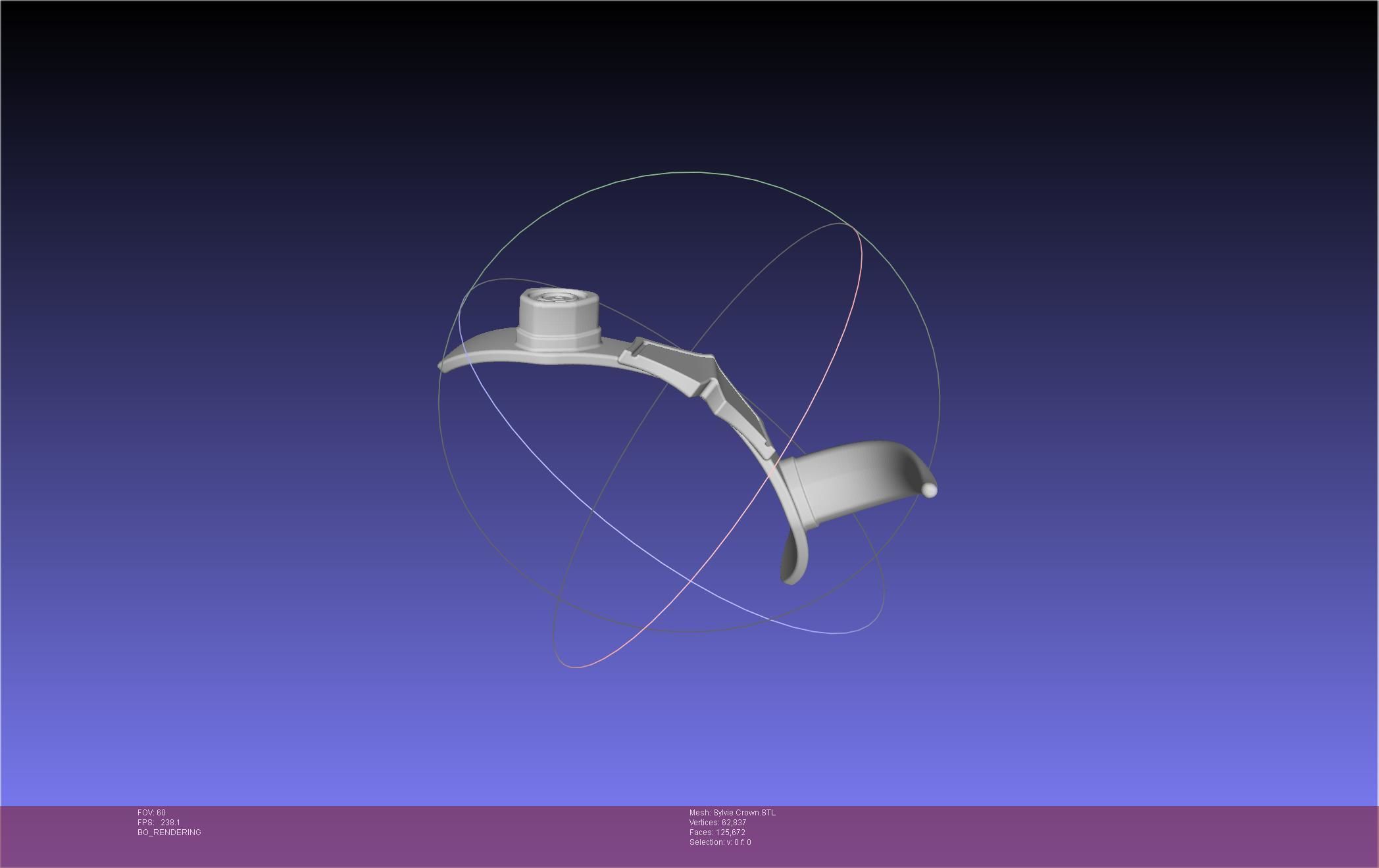 Marvel Loki Sylvie Crown Printable Model 3D print model_32