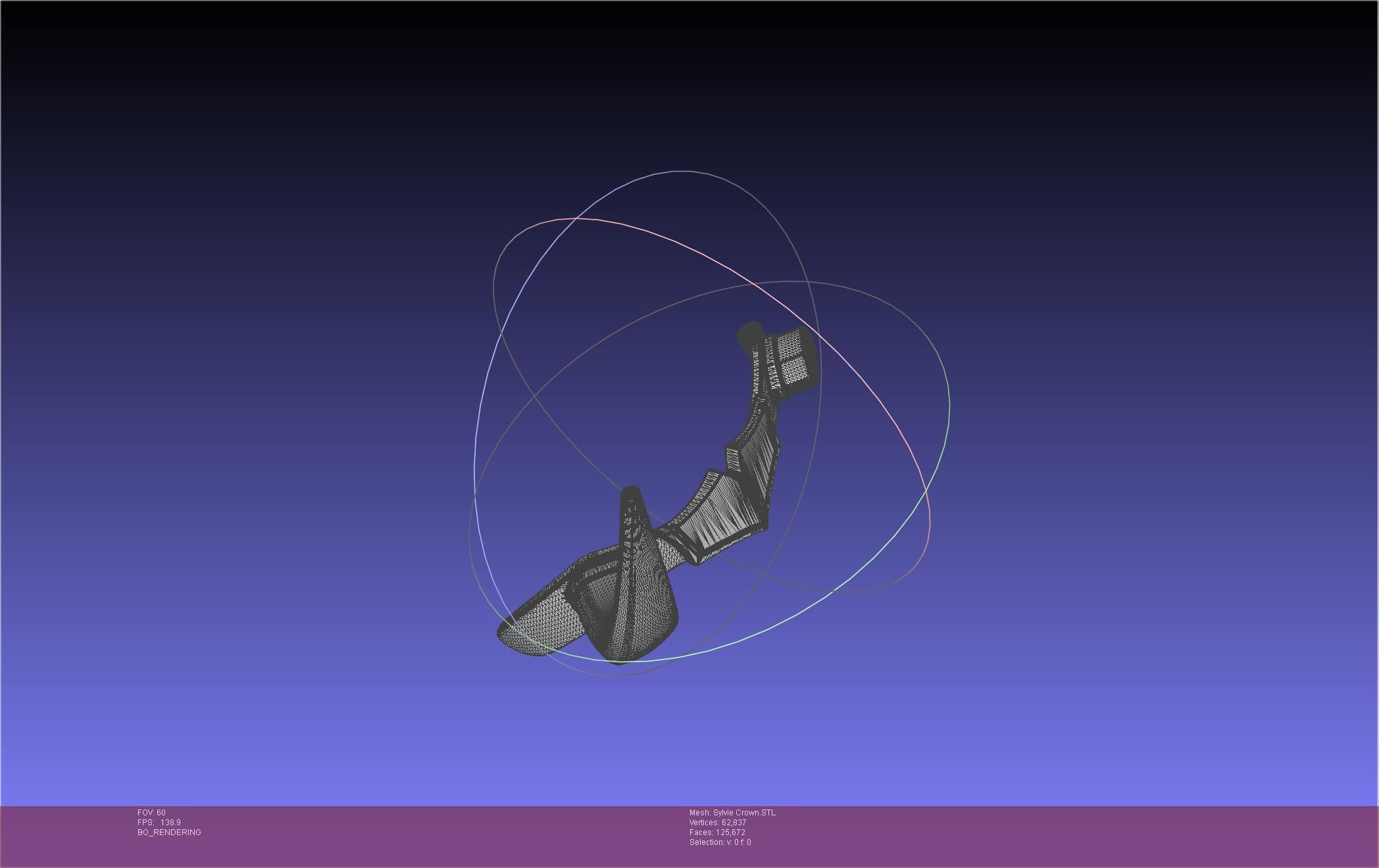 Marvel Loki Sylvie Crown Printable Model 3D print model_42