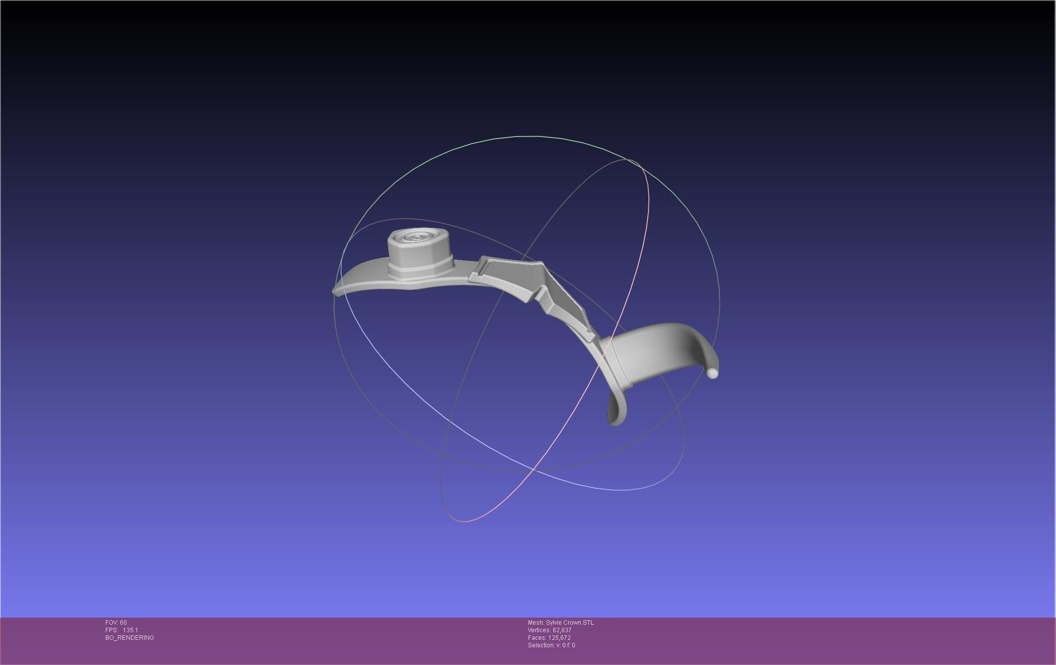 Marvel Loki Sylvie Crown Printable Model 3D print model_33