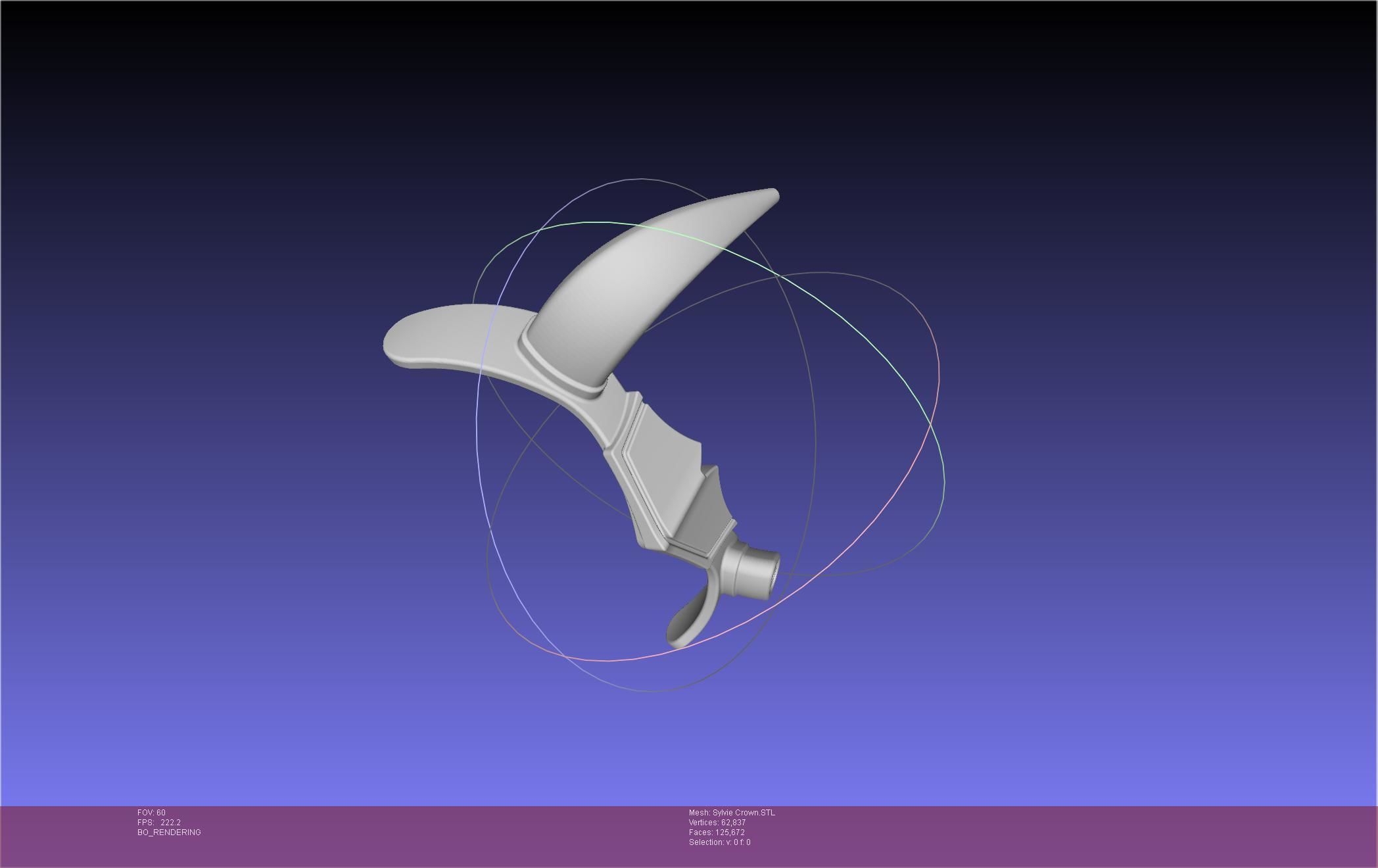 Marvel Loki Sylvie Crown Printable Model 3D print model_28