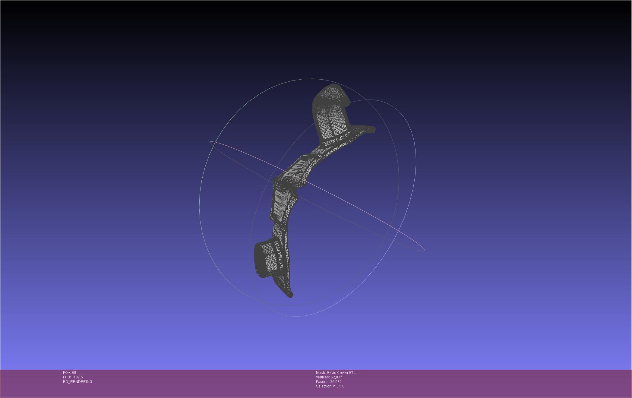 Marvel Loki Sylvie Crown Printable Model 3D print model_35