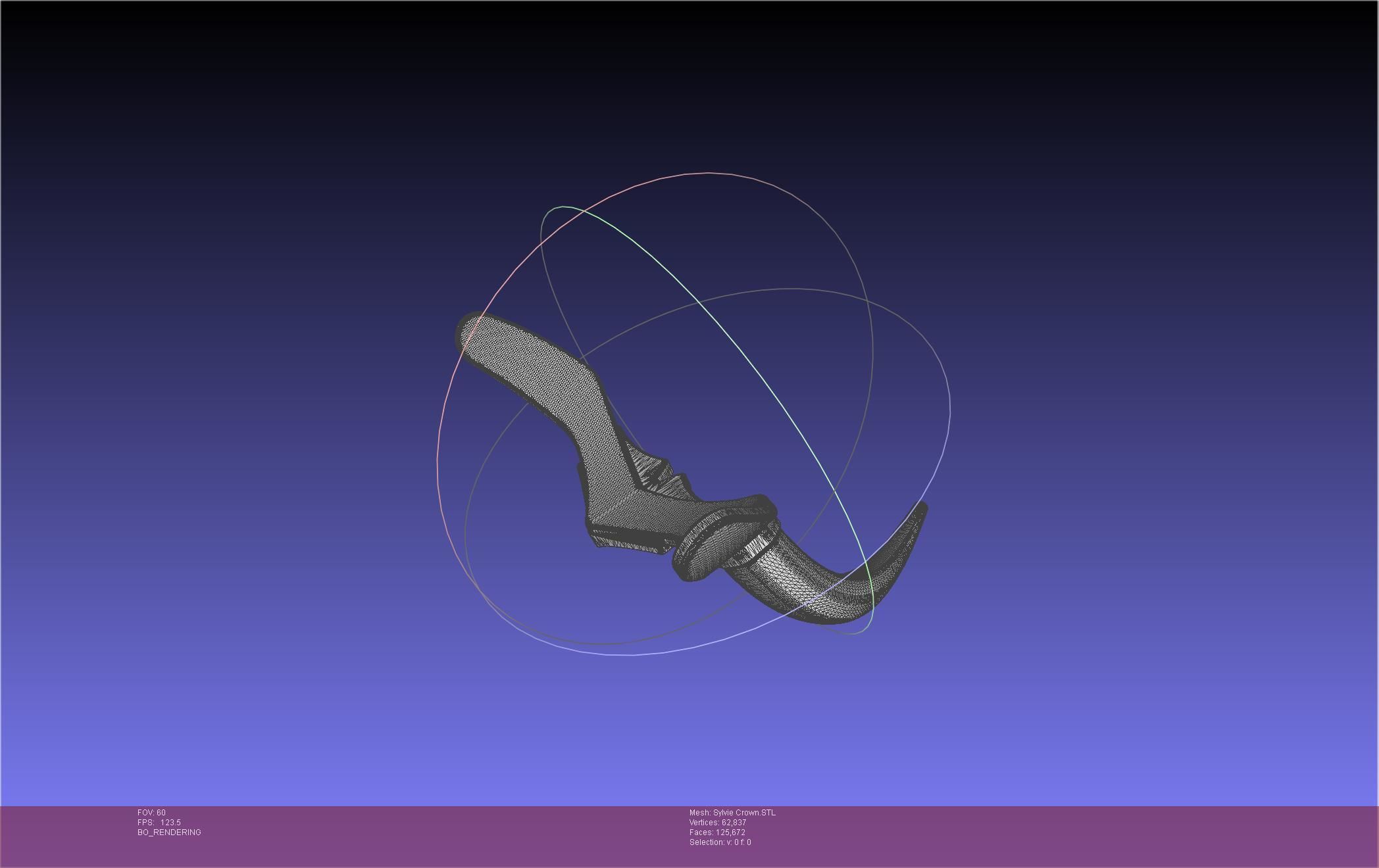 Marvel Loki Sylvie Crown Printable Model 3D print model_39