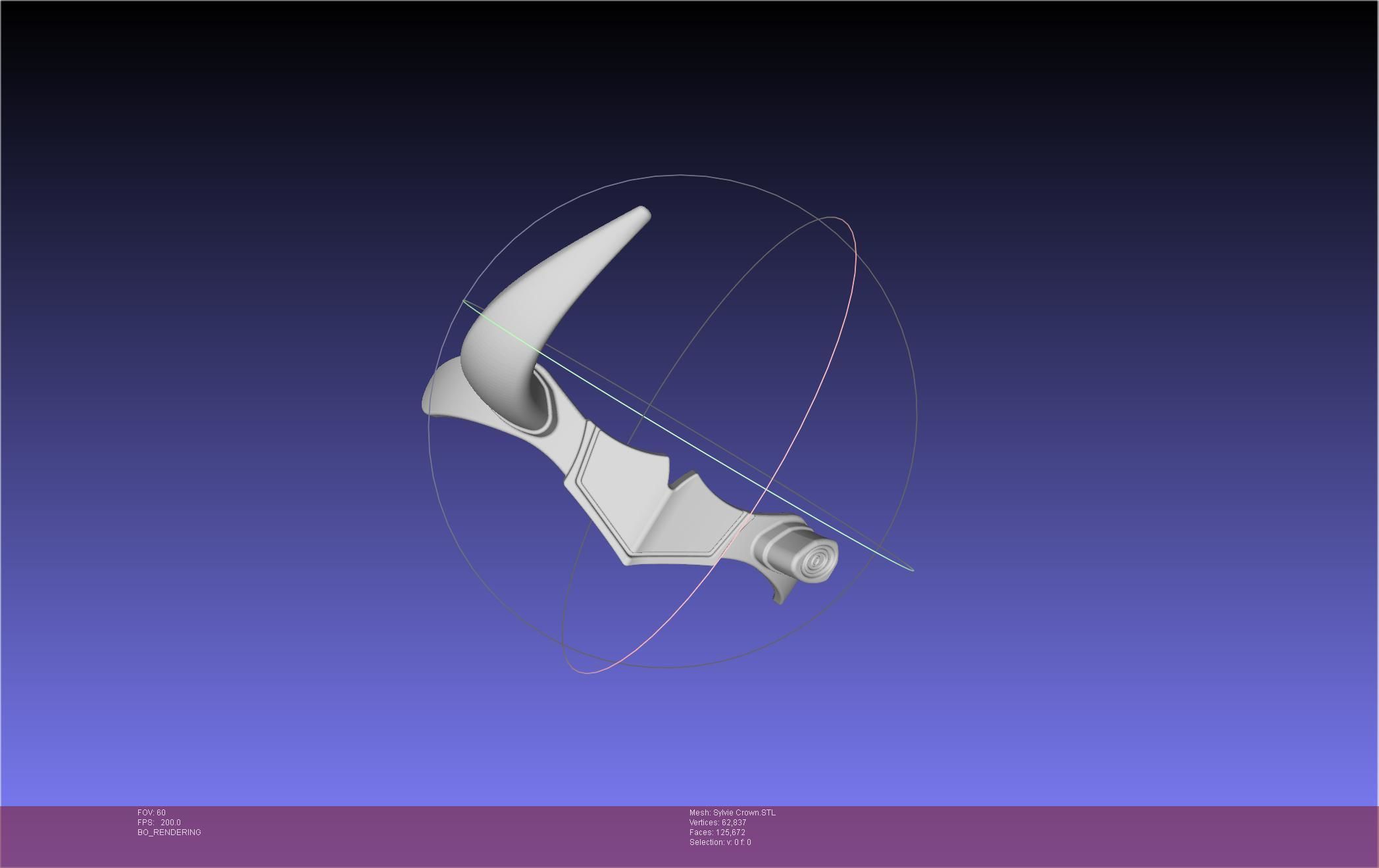 Marvel Loki Sylvie Crown Printable Model 3D print model_14