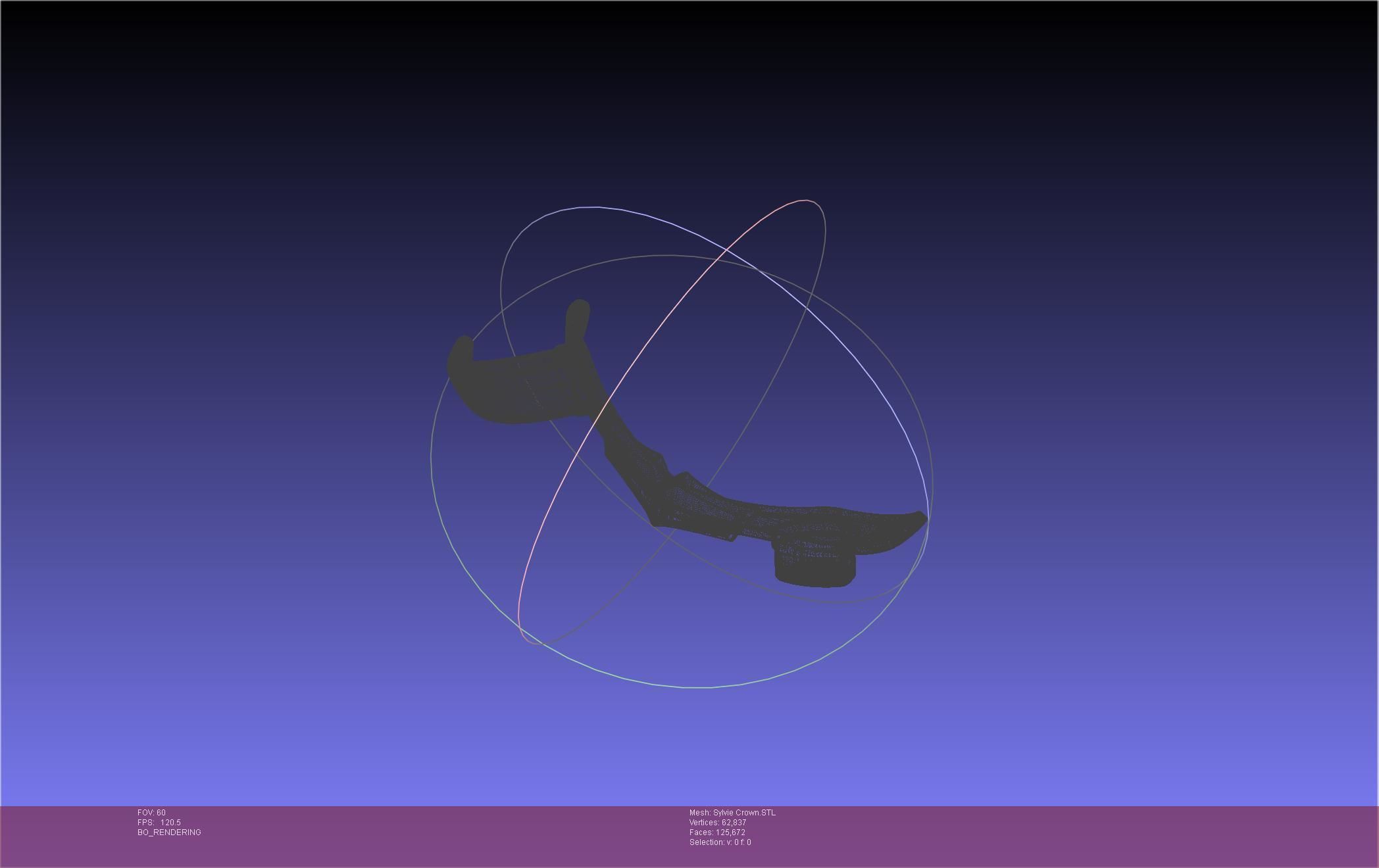 Marvel Loki Sylvie Crown Printable Model 3D print model_48