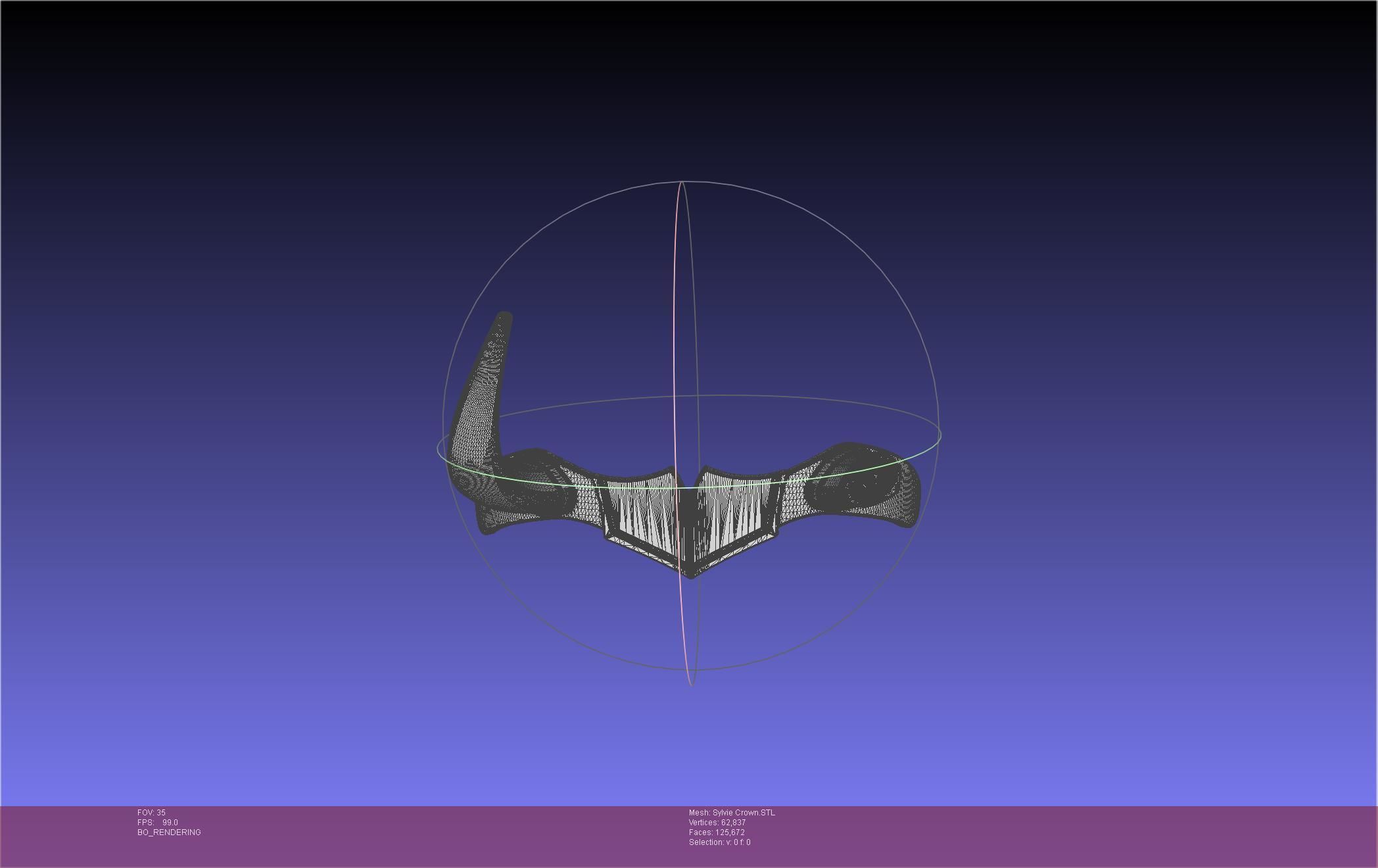 Marvel Loki Sylvie Crown Printable Model 3D print model_54