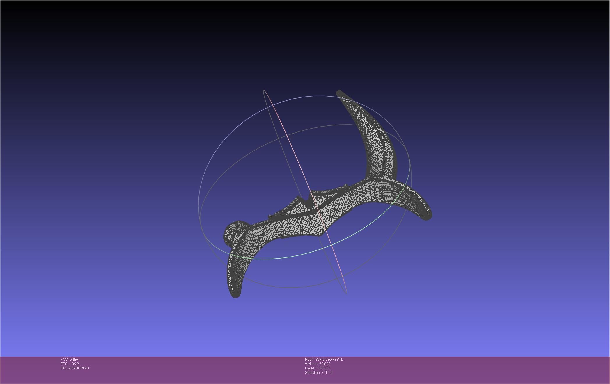 Marvel Loki Sylvie Crown Printable Model 3D print model_47