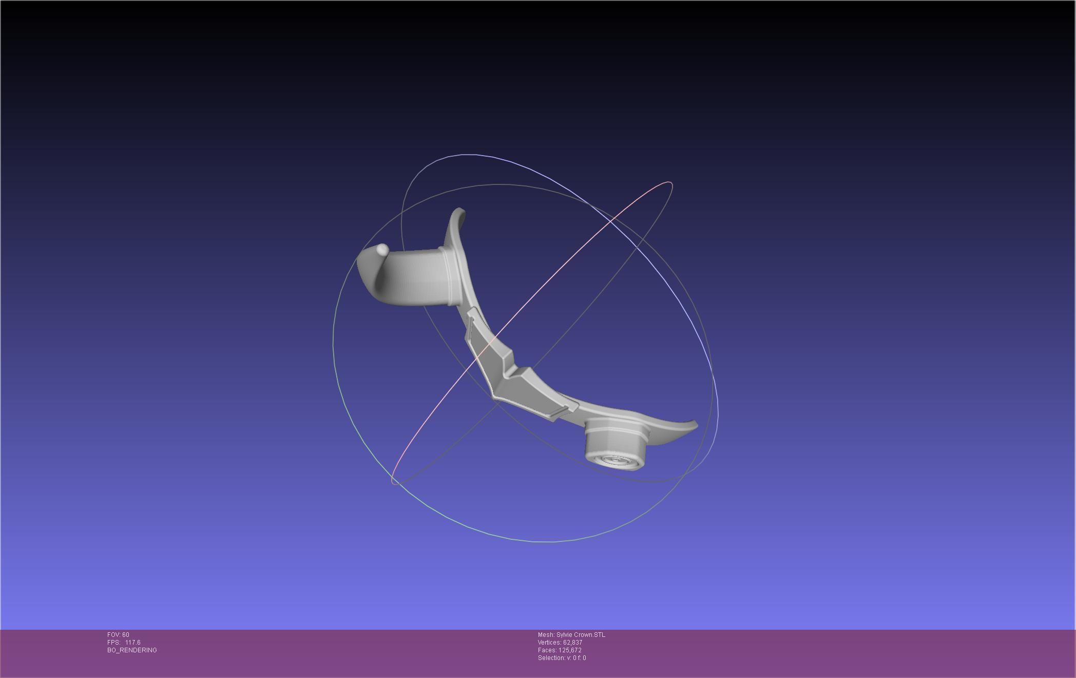 Marvel Loki Sylvie Crown Printable Model 3D print model_12