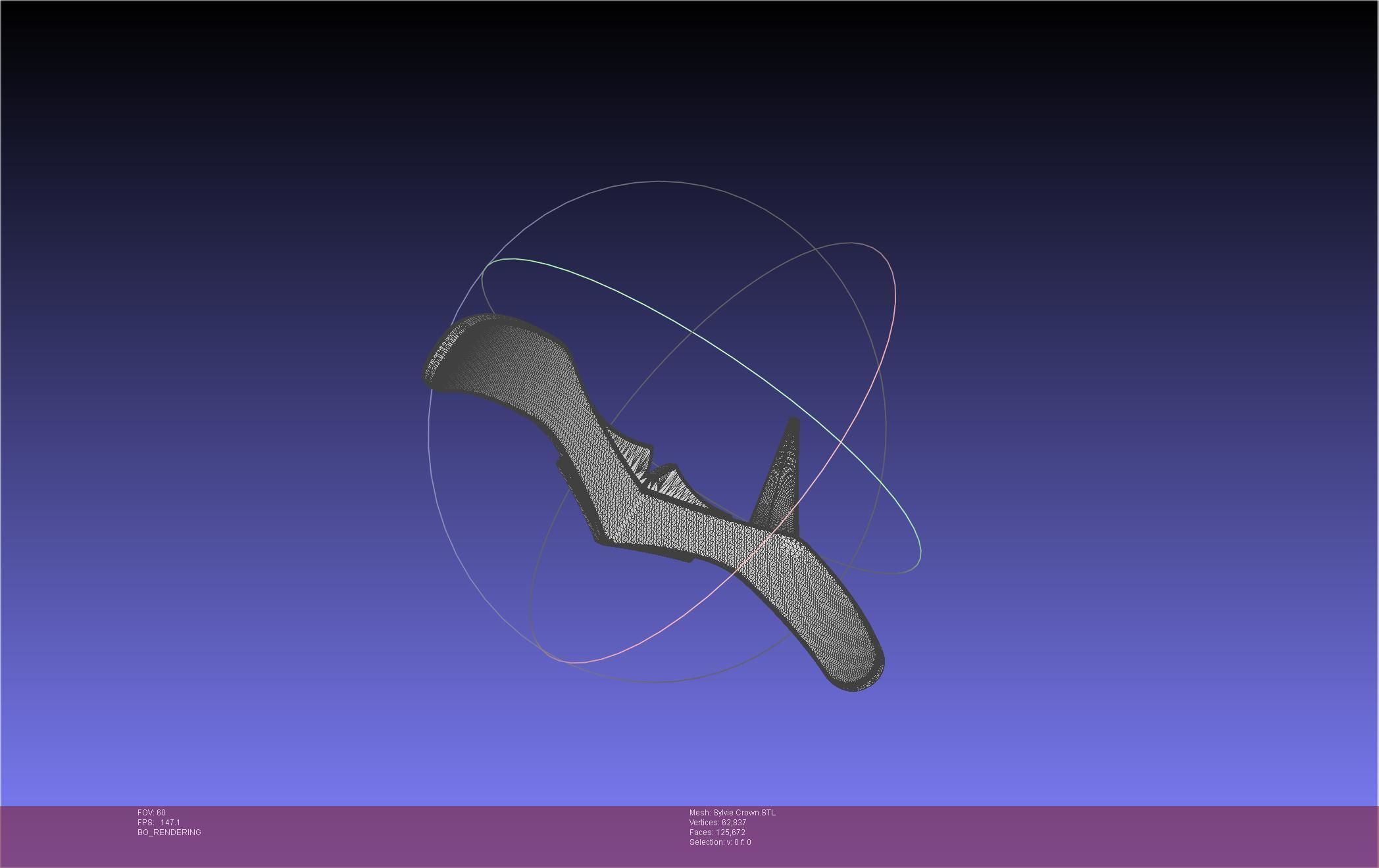 Marvel Loki Sylvie Crown Printable Model 3D print model_40